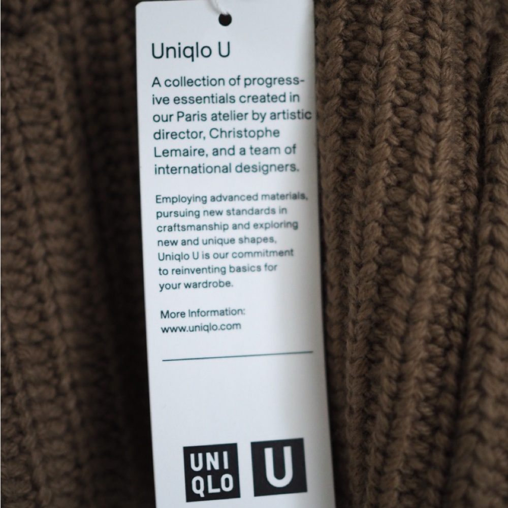 Lemaire zip up knitted lambswool blend Uniqlo jacket - Picture 8 of 13